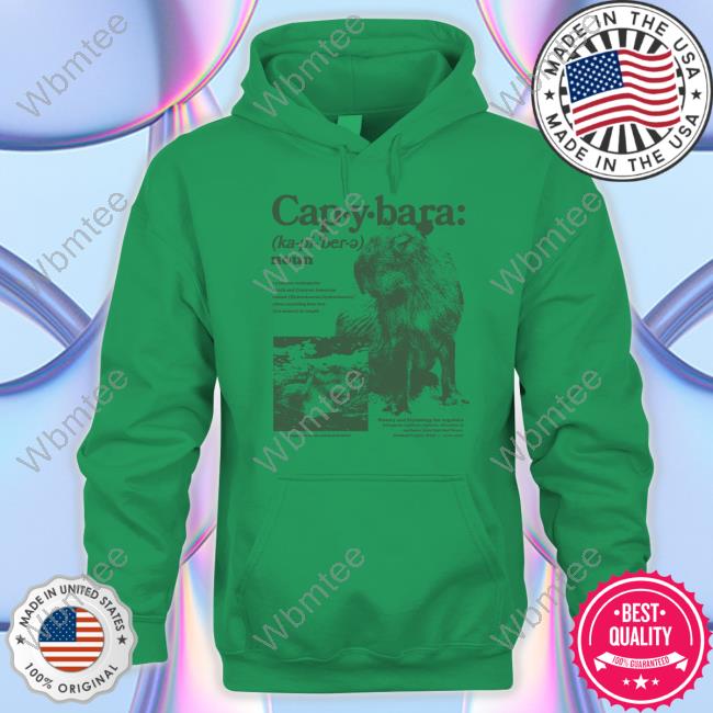 Capybara Defined Hoodie Capybara Defined Tee