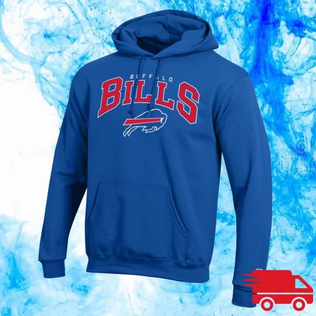 Red Buffalo Bills Champion Arch Over Layer Cold Weather Buffalo Bills Champion Fanatics Gear