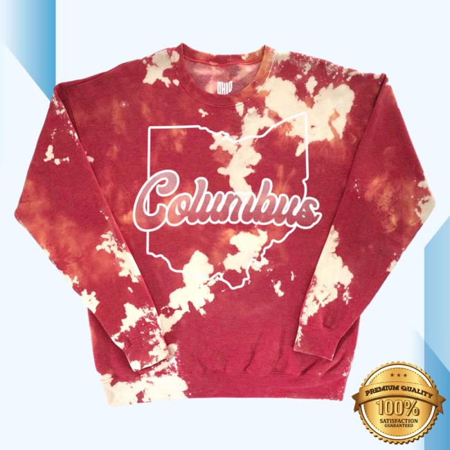 Official Ohio Clothing Store Shop 3D Tie Dye Columbus Pullover Hoodie All Over Print Ohioclothing