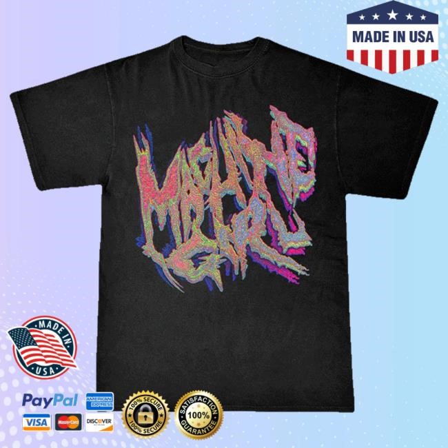 Official Machine Girl Merch Shop Machine Girl Colorful Logo Attractive Shirt MachineGirl
