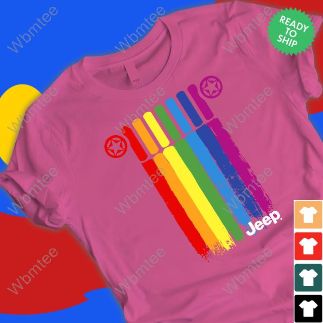 The SGT Joker Rainbow Jeep Shirt