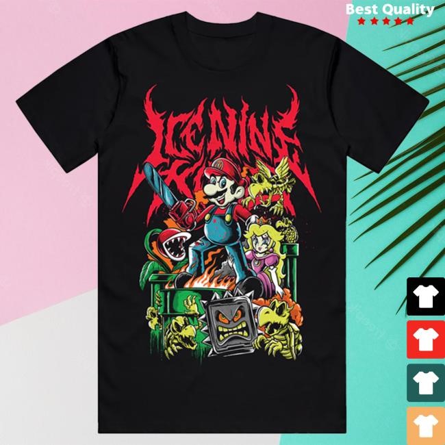 Official Ice Nine Kills Merch Store Mario Party Of Darkness Shirt Ice Nine Kills Clothing Shop Ink Merch IceNineKills