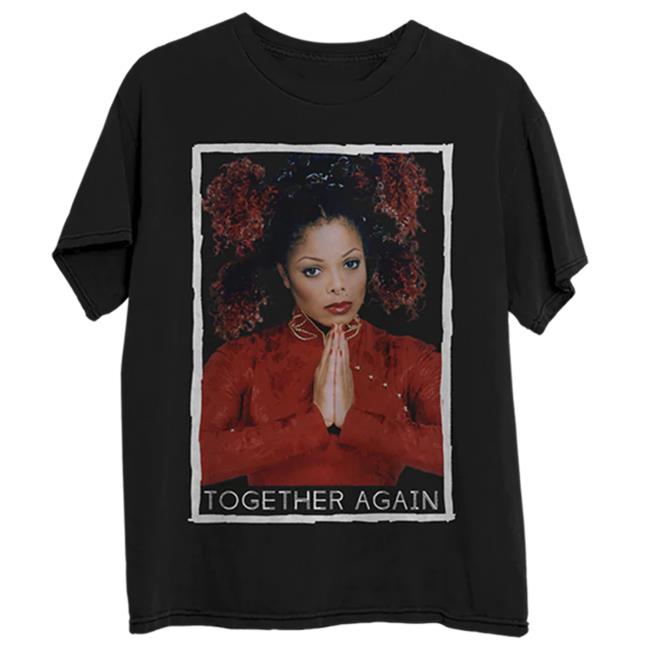 Janet Jackson Merch Store Together Again 2023 New T-Shirt