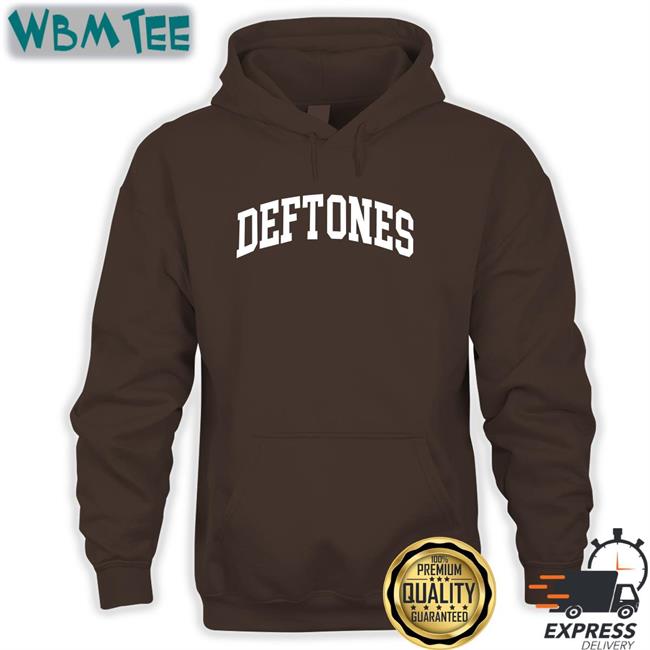 Deftones Black Collegiate Sweatshirts Deftones Merch