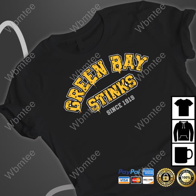 Official Green Bay Stinks Since 1919 T Hoodie