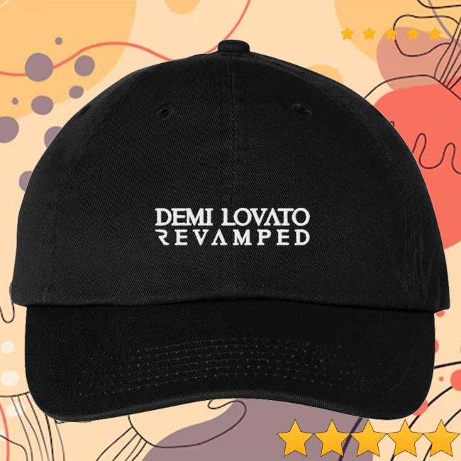 Official Demi Lovato Merch Store Shop Demi Lovato Revamped Dad Hat DemiLovato