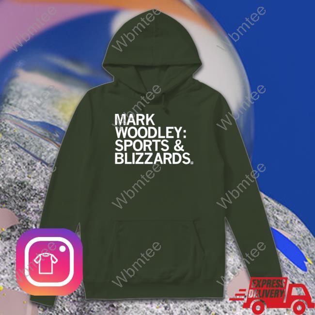 Official Mark Woodley Sports & Blizzards Shirt