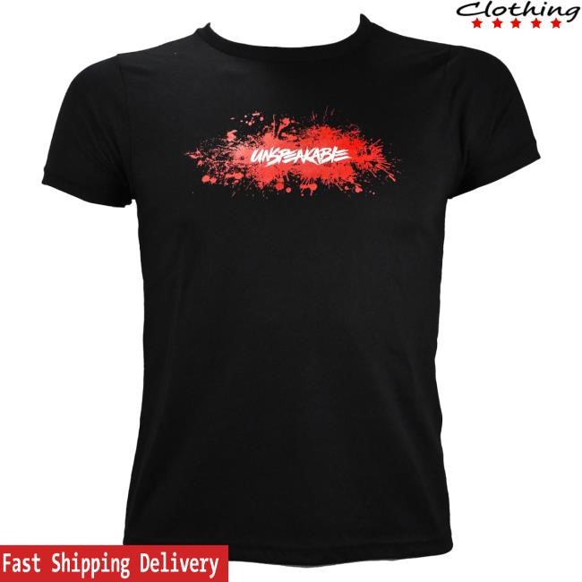 Official Unspeakable Red Splatter Hot Shirt