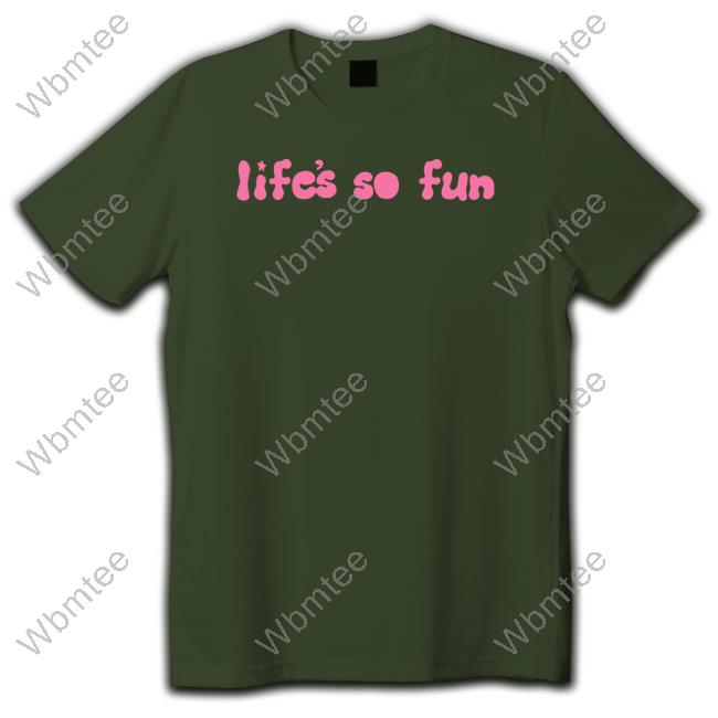 Muna Life's So Fun Forest Green Tee Shirt