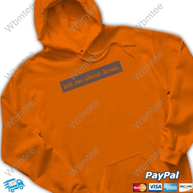 Official Carew Ellington Merch Ask Me About Jesus T Shirt