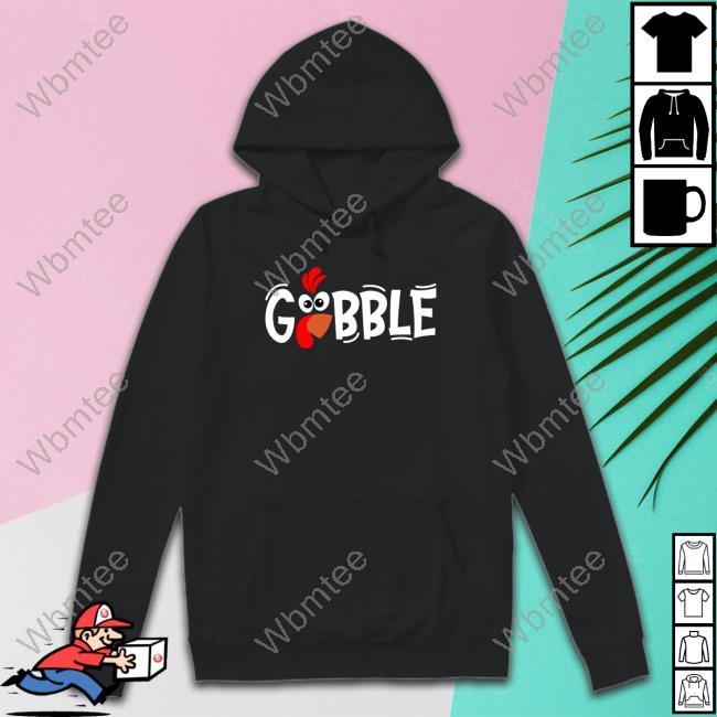 Gobble Thanksgiving Long Sleeve T Shirt