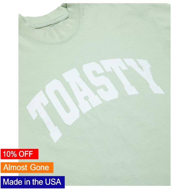 Official Toast Merch Toasty U Tshirt Mint