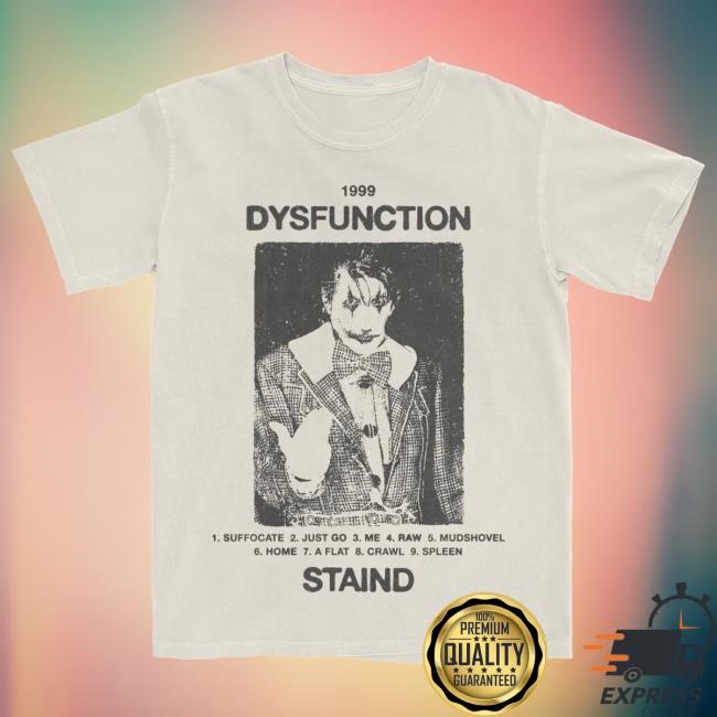 Staind Merch Dysfunction Shirt Staind Band Shop