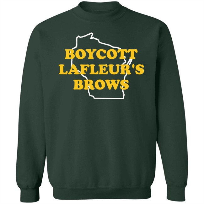 Campeche Collective Merch Boycott Lafleur's Brows T Shirt Campeche Collective Merch Boycott Lafleur's Brows T Shirt