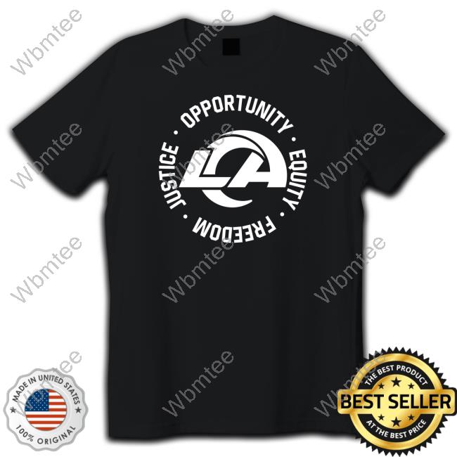Official LA Opportunity Equity Freedom Justice Hoodie