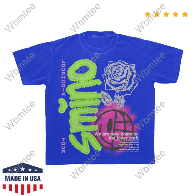 Official Smino Zero Fatigue Merch Louphoria Boarding Shirt 2023 Zerofatigue