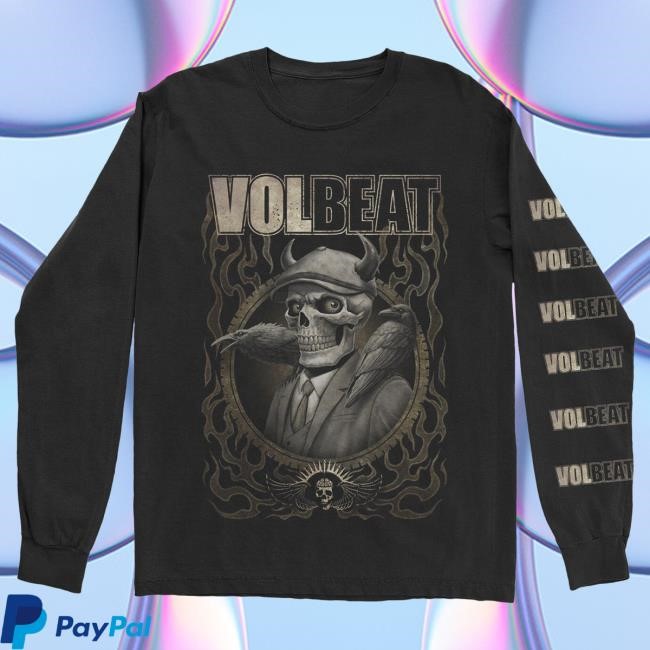 Official Volbeat Merch Store Shop Volbeat Servant Of The Mind Long Sleeve Tee Shirt