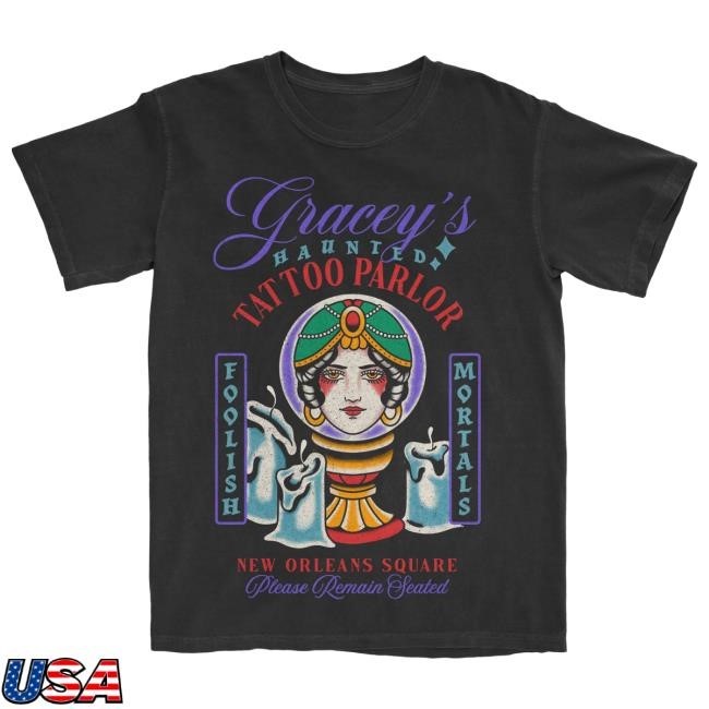 Gracey's Haunted Tattoo Parlor Print Leota Variant The Lost Bros