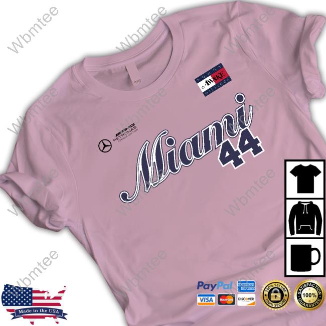 MercedesAmgF1 Apparel Clothing Store Shop Tommy x Mercedes-AMG F1 x Awake NY Shirt 2023 Diva Pink