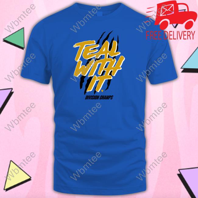 Teal With It Division Champs Shirt Jacksonville Jaguars Breakingt Merch
