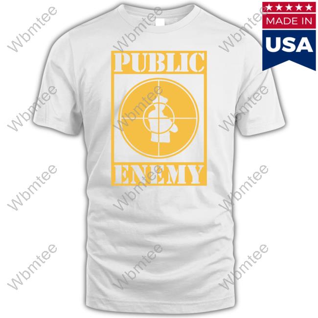 Public Enemy Merch Public Enemy Sniper Logo Classic White Sweatshirt