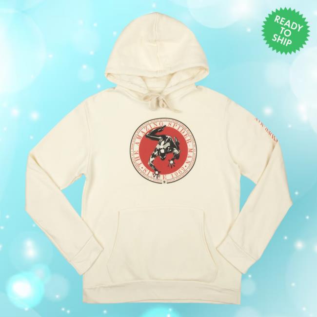 Official Heroes And Villains Clothing Store Merch Spider-Man Symbiote Suit Wall-Crawling Natural Hoody HeroesandVillains