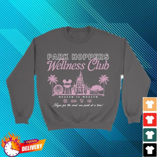 Official The Lost Bros Park Hopper Wellness Club Crewneck