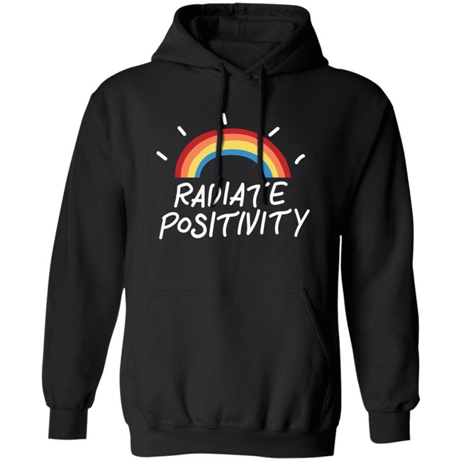 Kye Radiate Positivity Rainbow Pride Shirt Kye Radiate Positivity Rainbow Pride Shirt