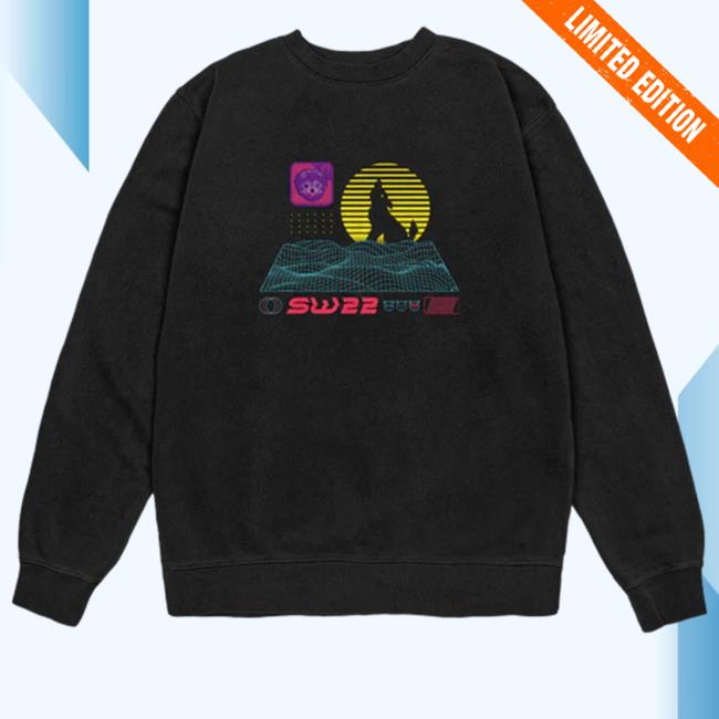 Sssniperwolf Merch Synthwave Black Shirt