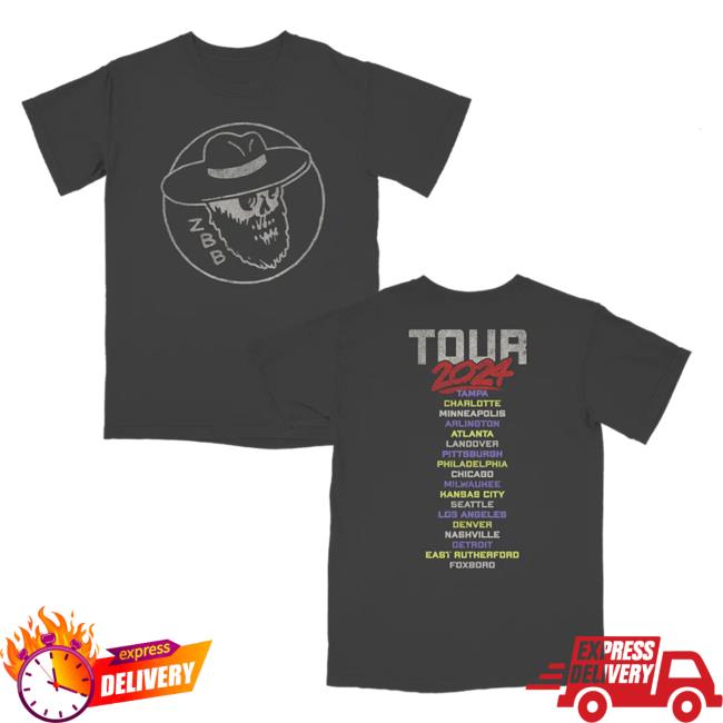 Zac Brown Band Merch Store | Stone Skull Logo Tour T Shirt