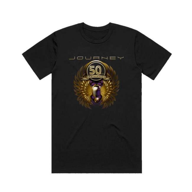 2023 50Th Anniversary Bronze Scarab Tour New T-Shirt Journey Music