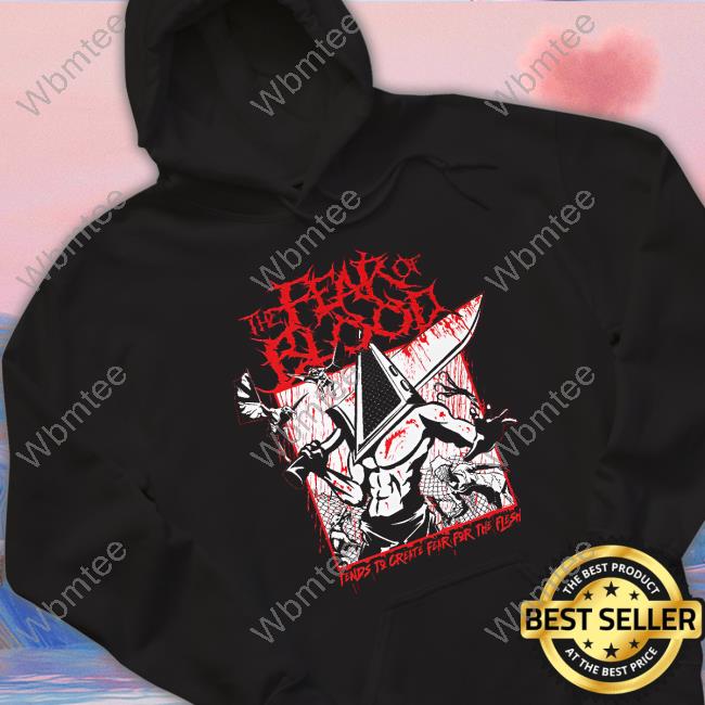 Ayylien Merch Silent Hill 2 The Fear Of Blood Tends To Create Fear For The Flesh Tee