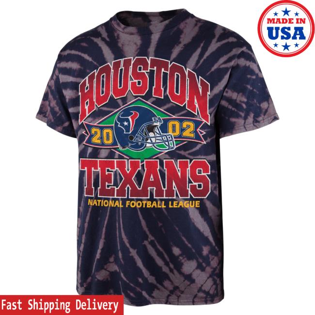Official Dicks Sporting Goods 47 Men's Houston Texans Tie Dye Tubular Shirt New Tie-Dye Dickssportinggoods