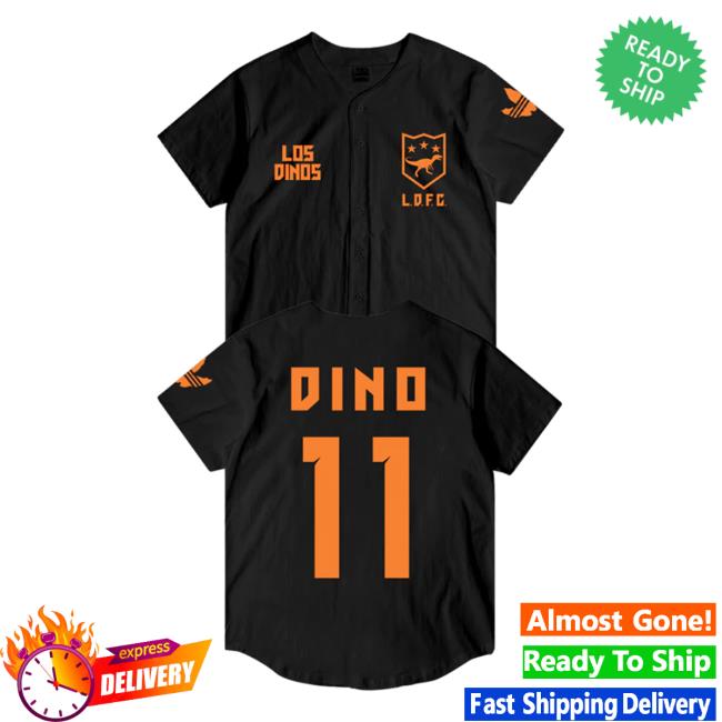Last Dinosaurs Merch Limited Edition Baseball Dog Days Of Summer Los Dinos Jersey