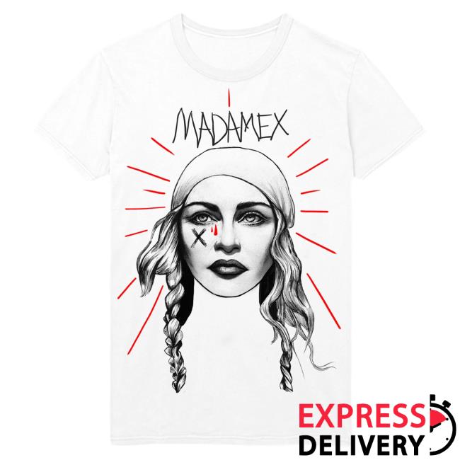 Official Madonna Merch Store Madonna Madame X Tour Sketch Shirts Madonna Apparel Clothing Shop