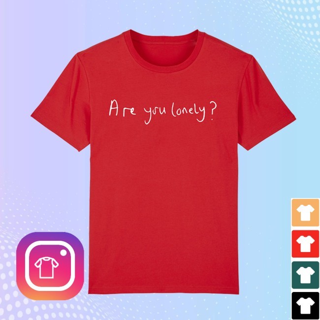 Loneliness Red Shirt Pet Shop Boys