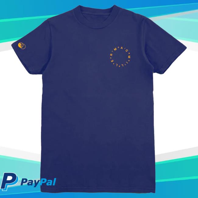 Official Mac Miller Merch Store Mac Miller Circles Navy New Shirt Mac Miller Clothing Apparel Shop MacMiller