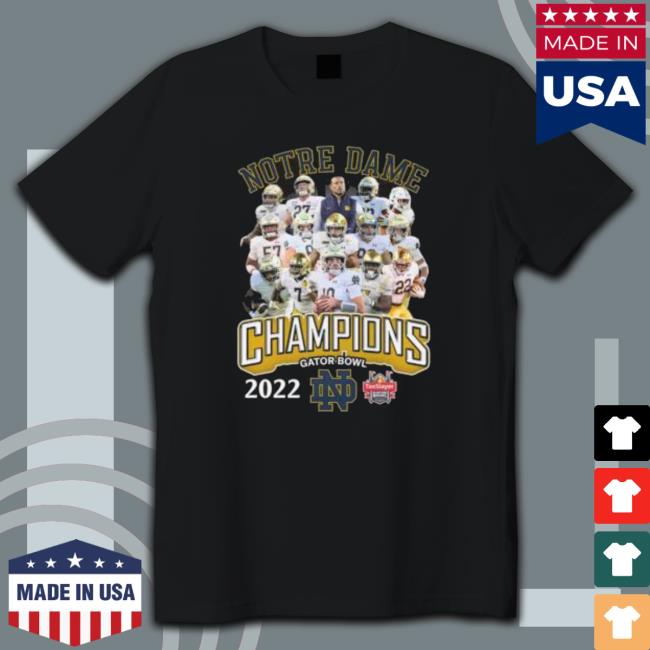 Best Notre Dame Fighting Irish Gator Bowl 2022 Shirts