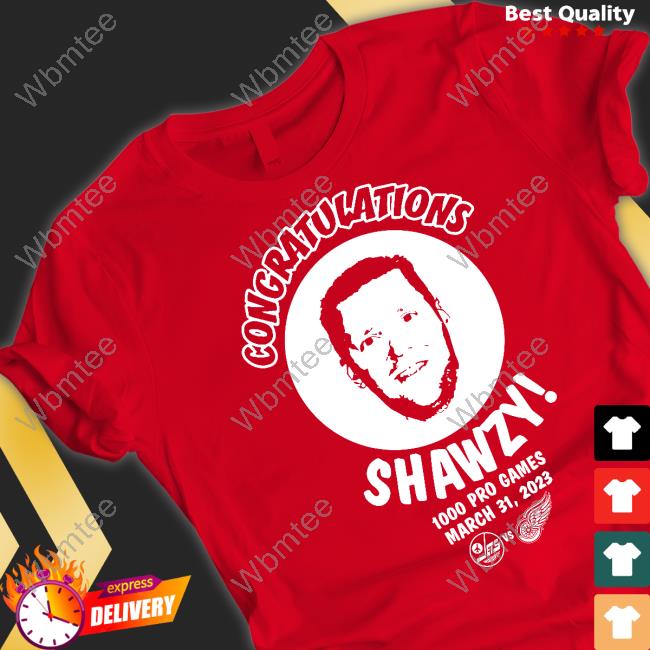 Official Winnipeg Jets Vs Detroit Red Wings Congratulations Shawzy Shirt