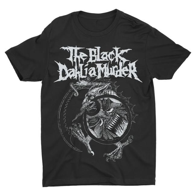Official Night Shift Merch Store Shop The Black Dahlia Murder - Shield Demon Shirt New Nightshift Merch