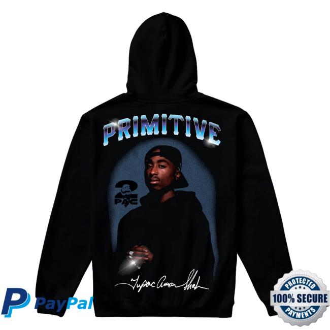 Official Primitive Skateboarding Apparel Clothing Merch Store Shop Tupac 2Pac Shakur Shine I I Crewneck Sweatshirt