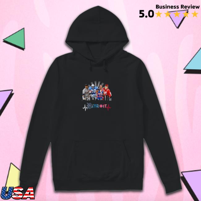 Detroit Four Team City 2022 Hoodie