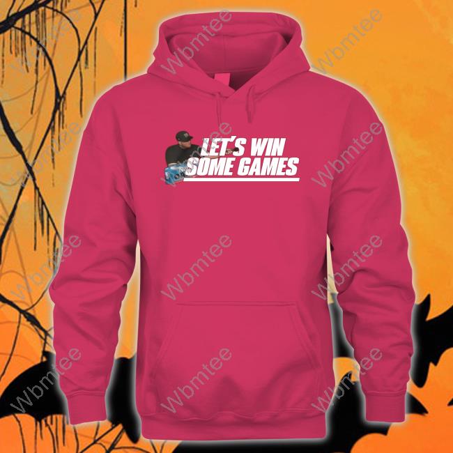 Official Let's Win Some Games Long Sleeve T-Shirt Shop Jomboy Media Official Let's Win Some Games Tee Shirt