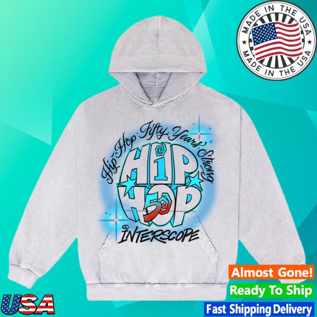 Official Interscope Records Merch Hip Hop 50 Airbrush Hoodies