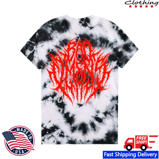 Official Bad Omens Merch Death Metal Dye T-Shirt
