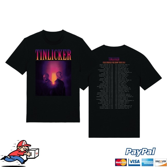 Tinlicker 2024 tour Shirt Tinlicker Merch Store