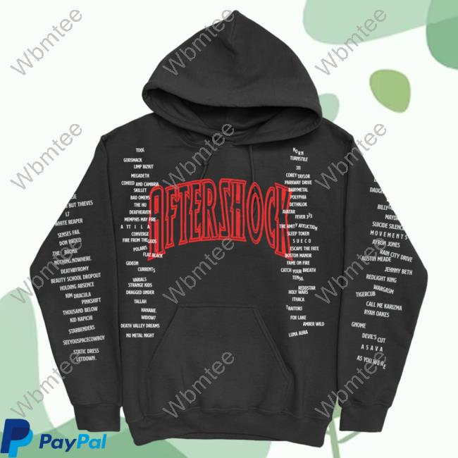 Dwp Merchandise Merch Aftershock Danger Hoodie