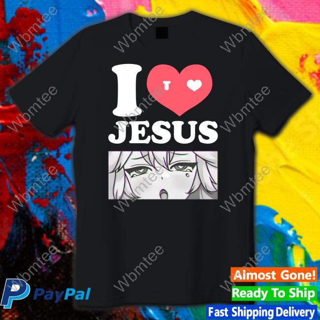Official I Love Jesus V Neck T Shirt