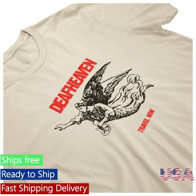 Official Deafheaven Merch Angel T Shirt