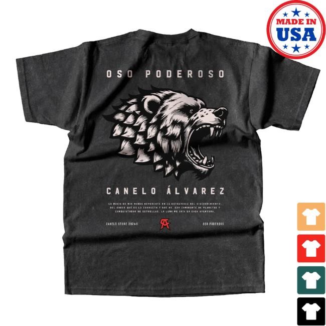 Canelo Store Oso Empoderado Short Sleeve Shirt